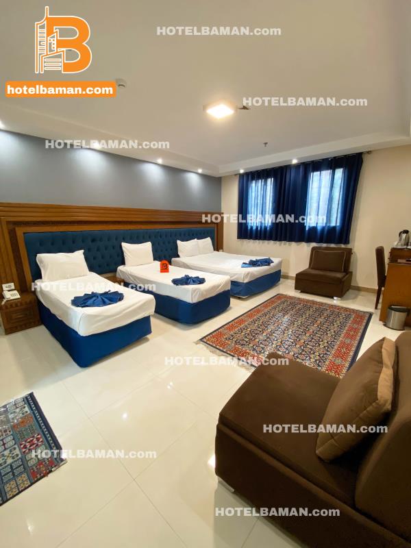 اتاق سه تخته با ظرفیت سه نفر