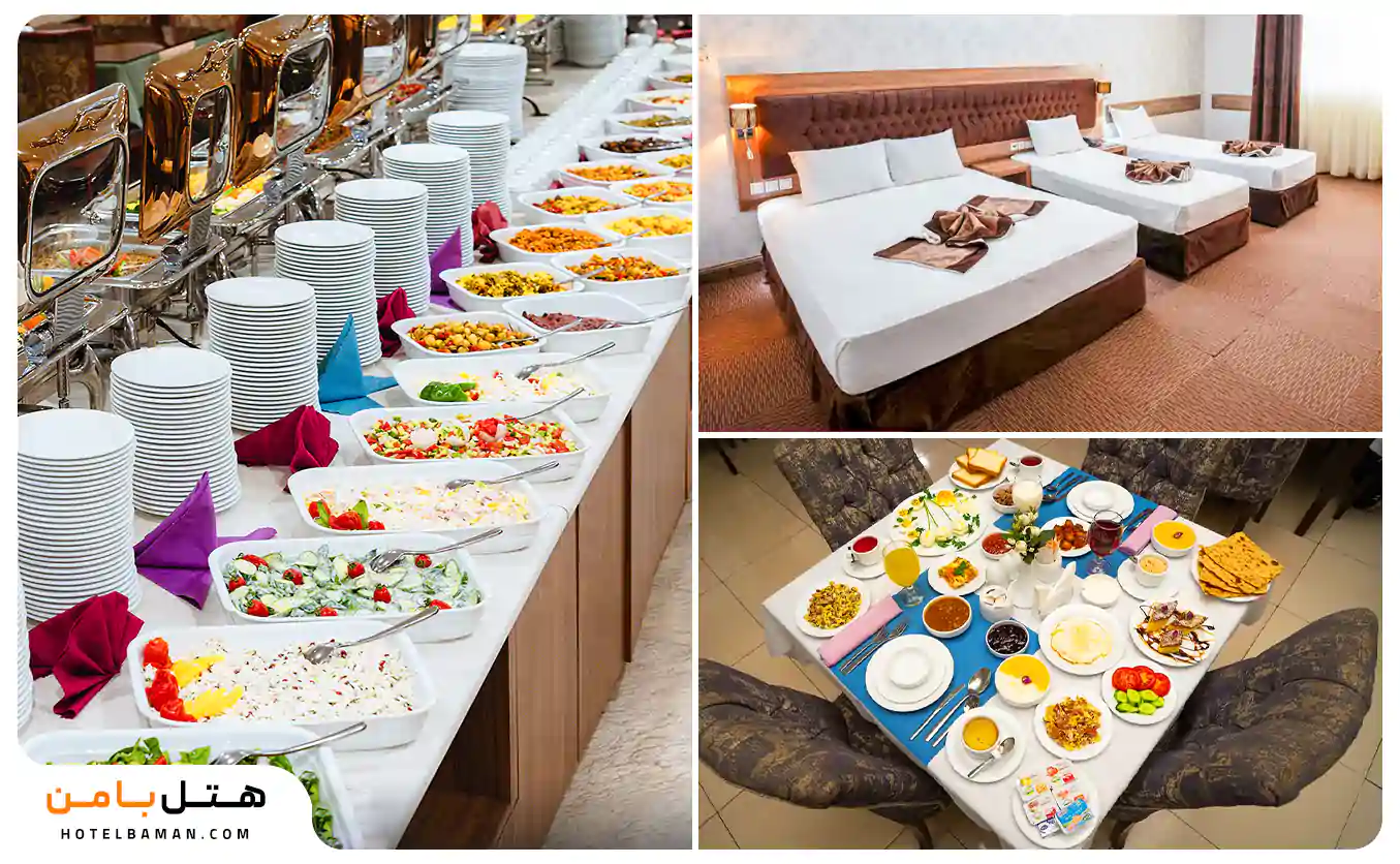 عکس شاخص هتل با صبحانه ناهار شام در مشهد ?? blog.Title