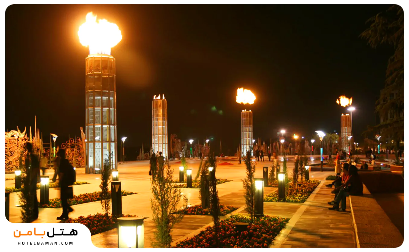 سکوهای آتش