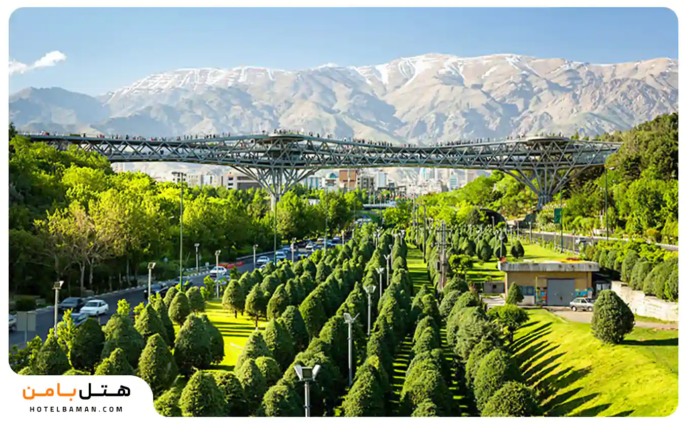 عکس پارک آب و آتش تهران