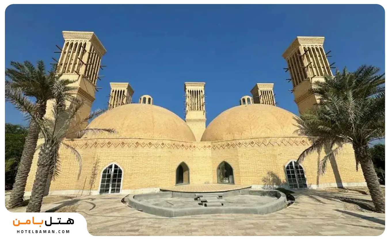 عکس آب انبار دوقلو کیش