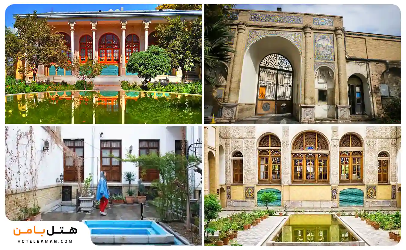 عکس بخش های عمارت مسعودیه تهران