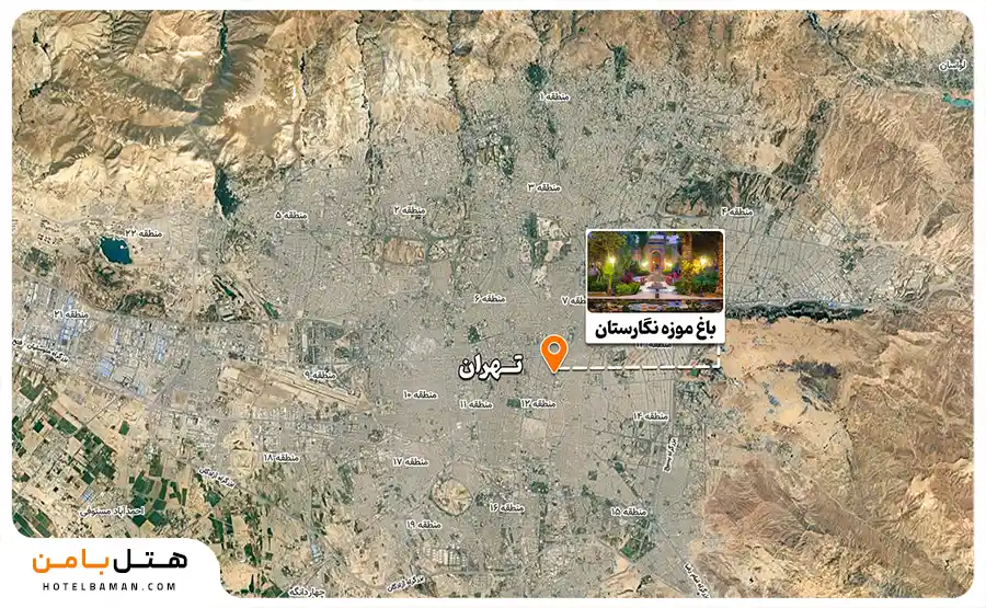 عکس های باغ موزه نگارستان تهران