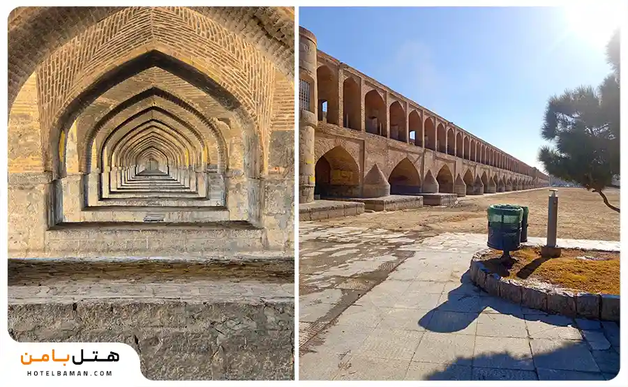 تصویر معماری سی و سه پل اصفهان