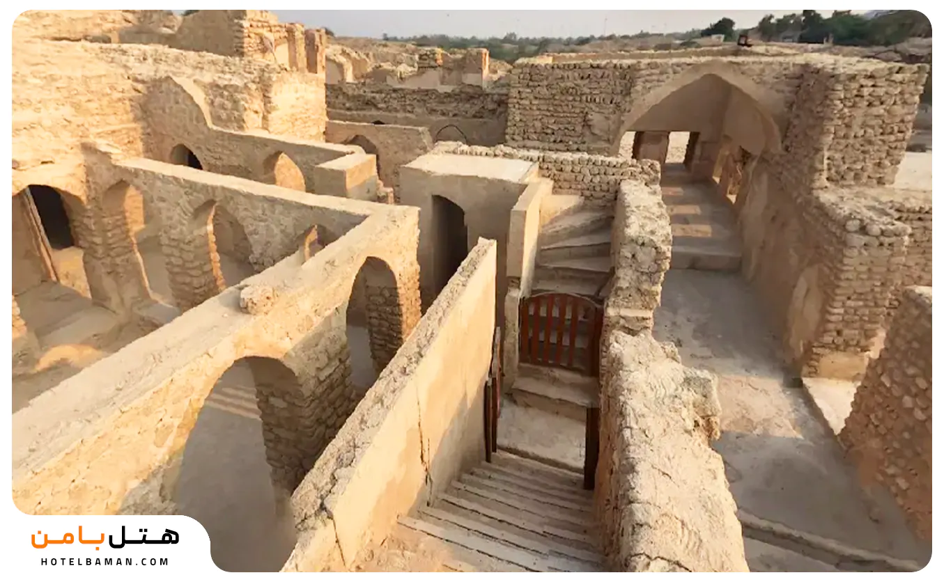 تصویر معماری خانه اعیانی کیش