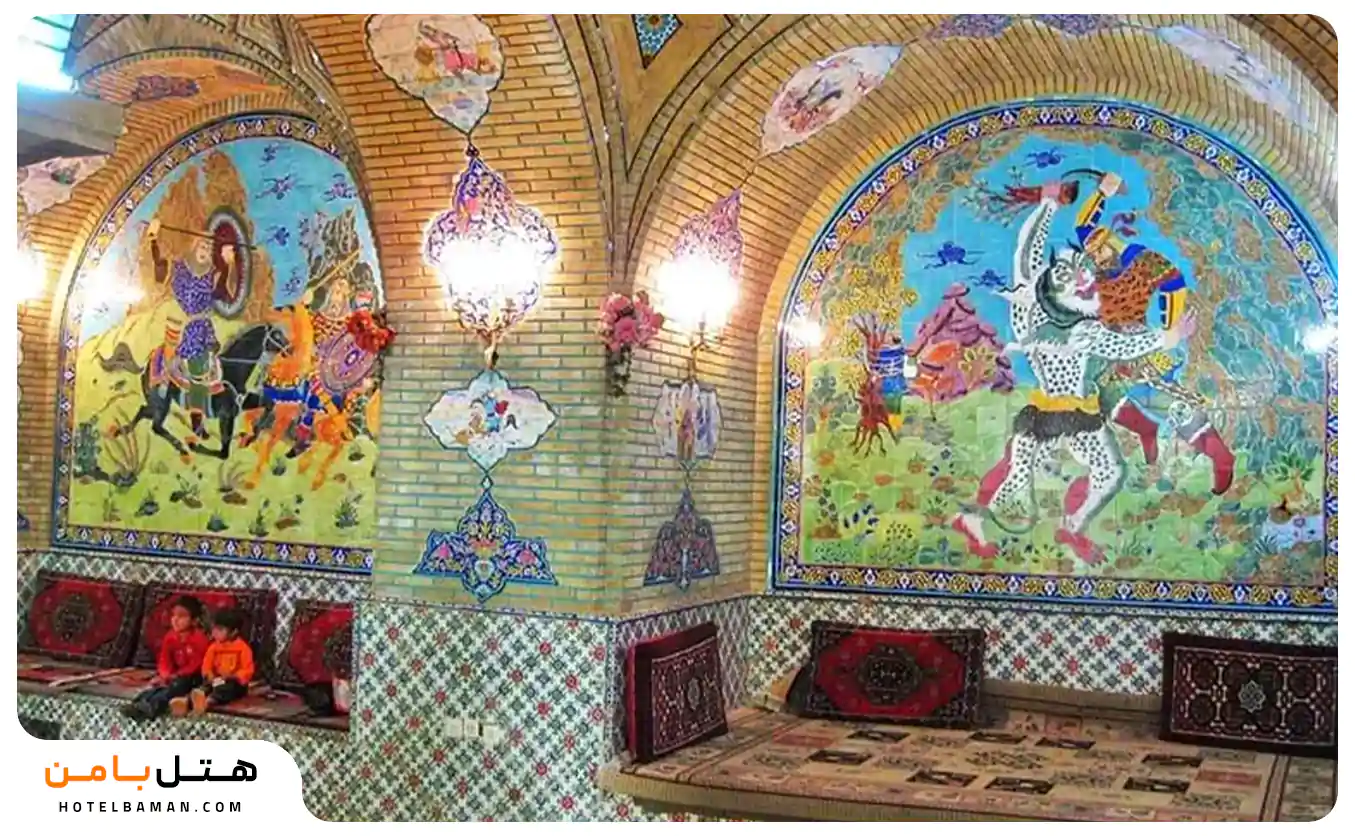 تصویرقهوه خانه سنتی باغ عفیف اباد شیراز