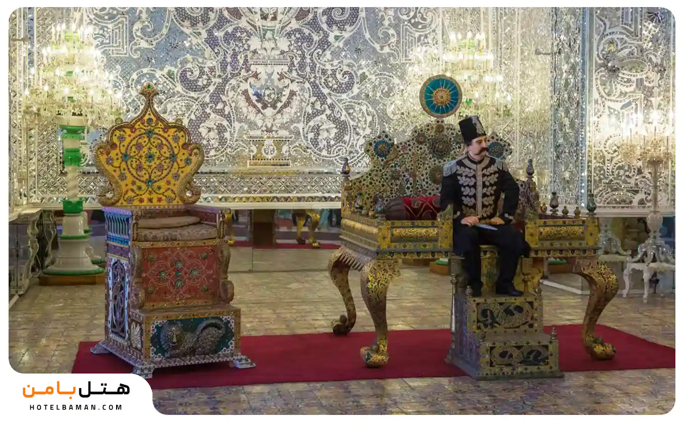 اتاق ناصرالدین شاه کاخ گلستان تهران