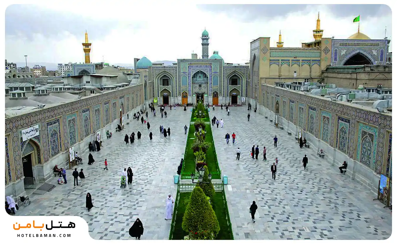 تصویر حرم امام رضا (ع) بست شیخ بهایی