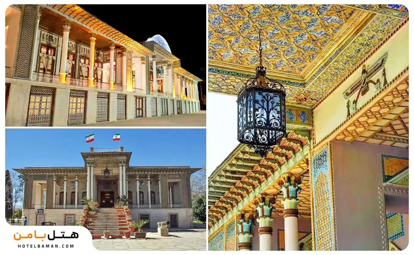 تصویر کاخ سلطنتی باغ عفیف آباد شیراز