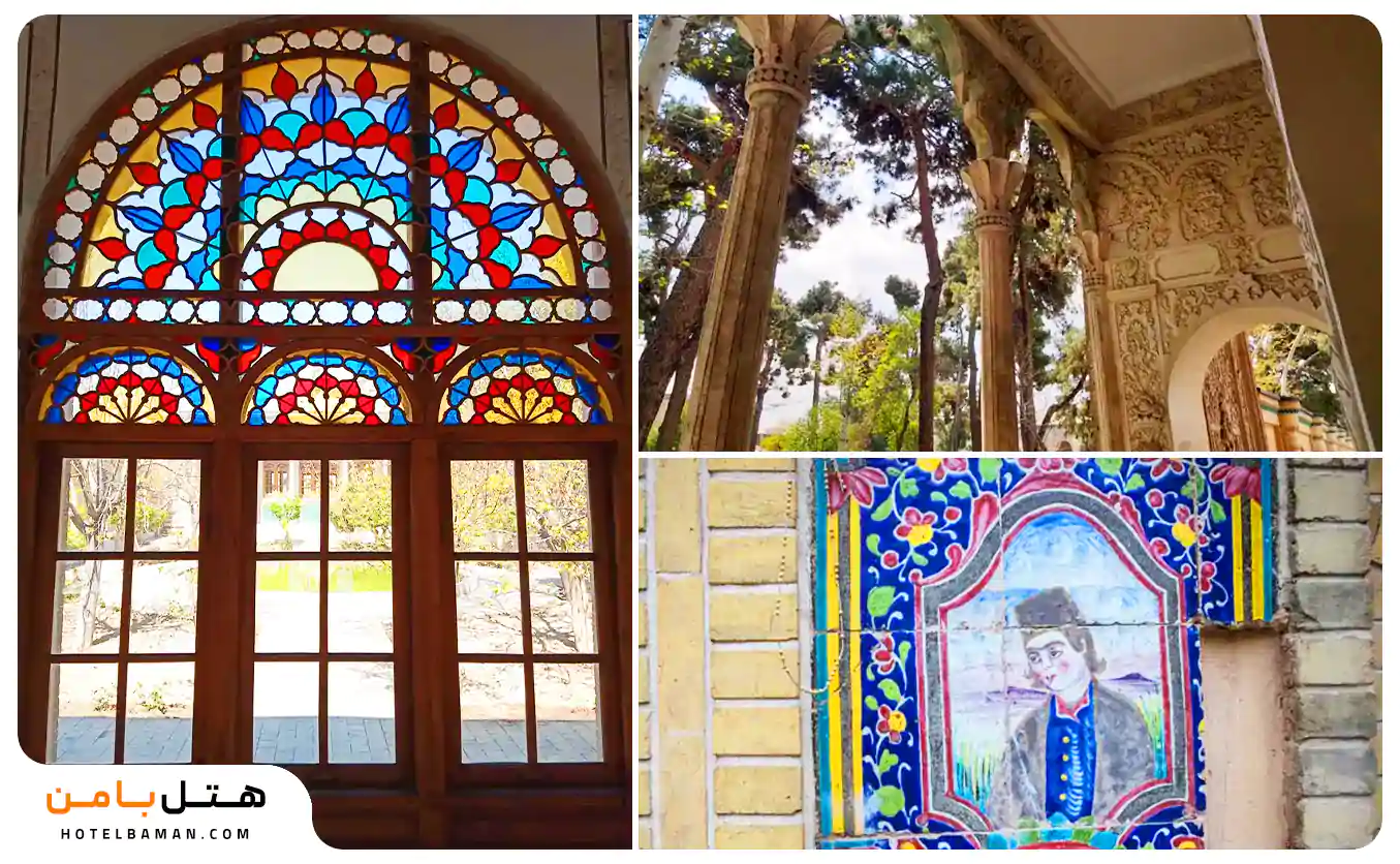 عکس معماری عمارت مسعودیه تهران
