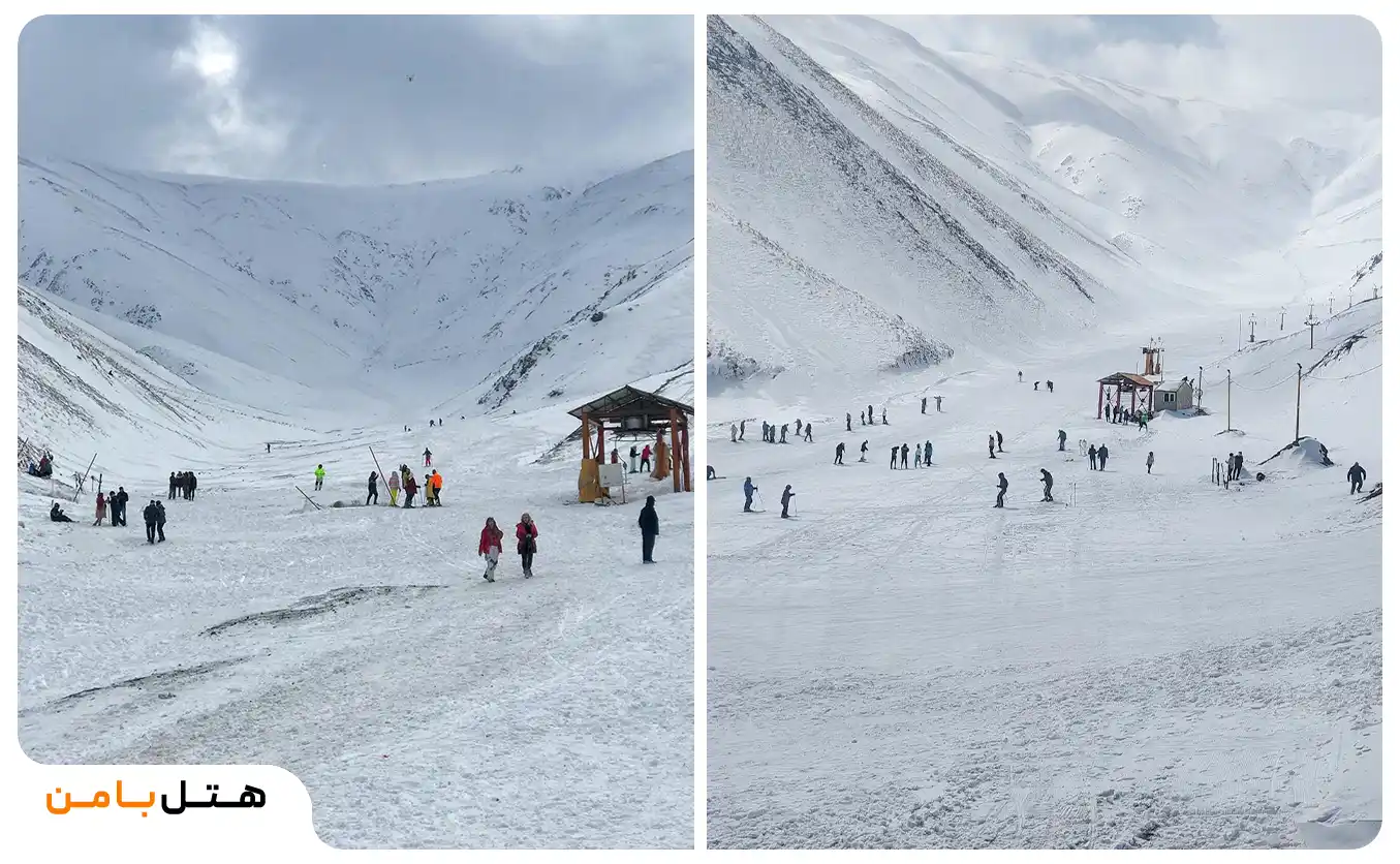 تصویر  پیست شیرباد شاندیز