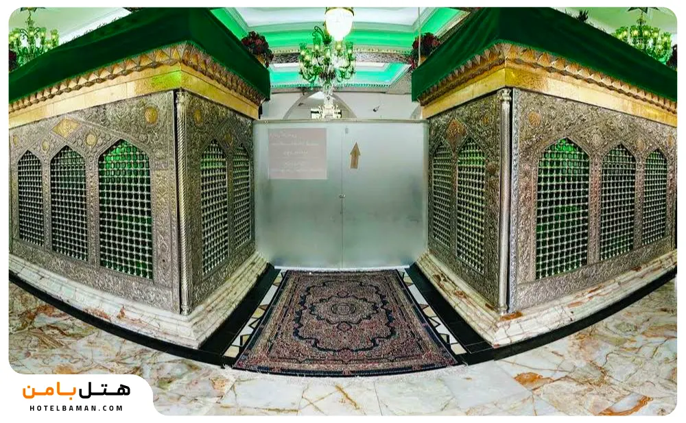 تصویر ضریح امامزاده یاسر و ناصر مشهد