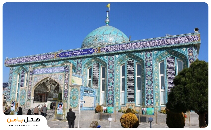 نمای آرامگاه خواجه اباصلت مشهد