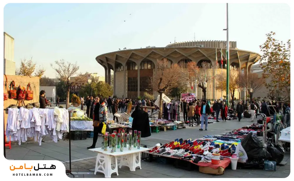 تصویر بازارچه پارک لاله تهران