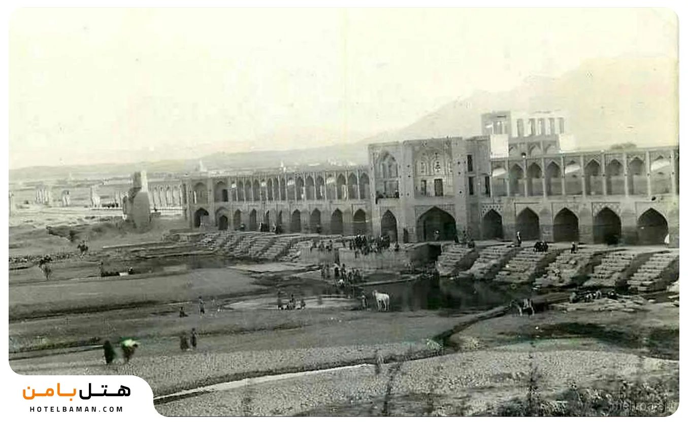 تاریخچه پل خواجو اصفهان