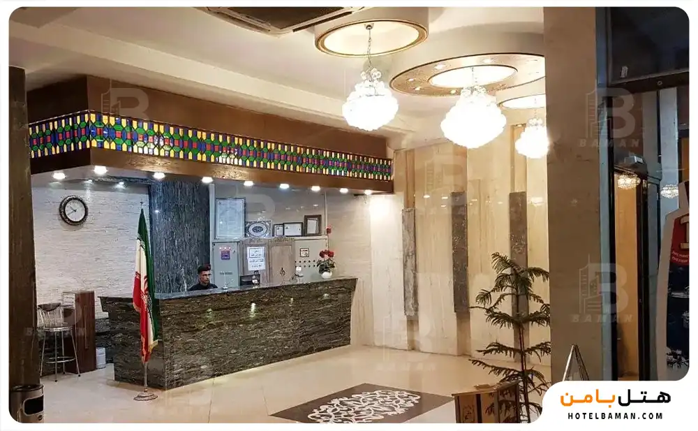 پذیرش هتل بارانا مشهد