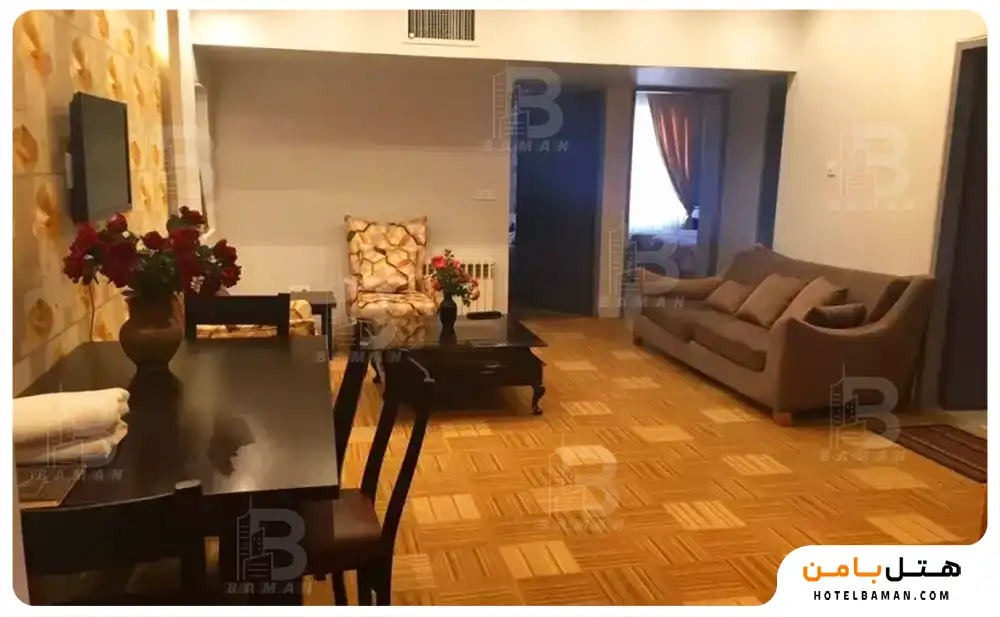 اتاق هتل آپارتمان شمس شیراز