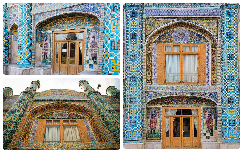 عکس عمارت و آیینه‌خانه مفخم
