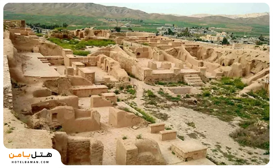 تصویر شهر باستانی حریره کیش