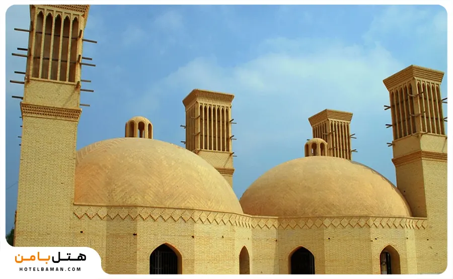عکس از آب انبار هندورابی کیش