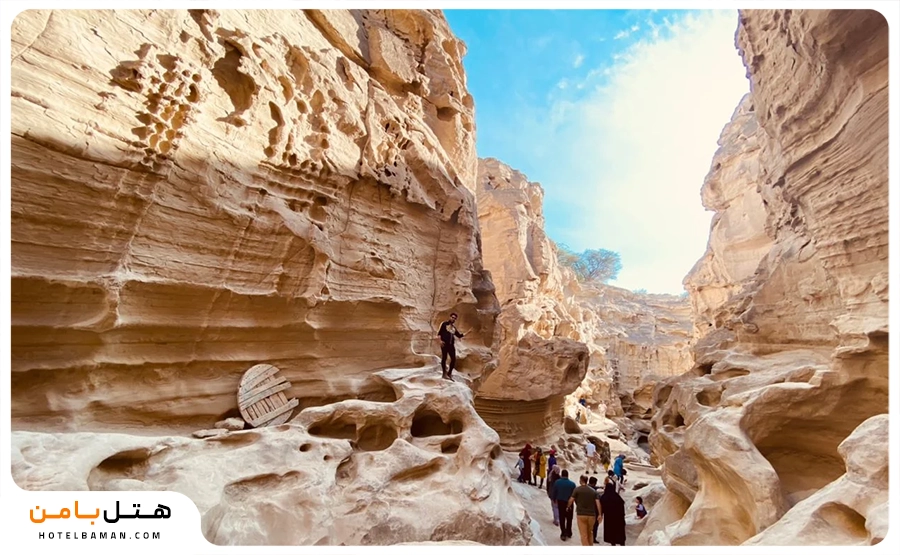 تصویر تنگه چاهکوه قشم