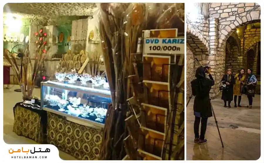 تصویر بازارچه صنایع دستی و عکاسی شهر کاریز کیش