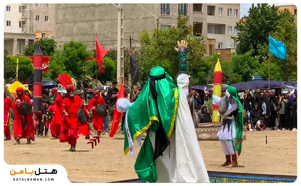 عکس تعزیه خوانی مشهد