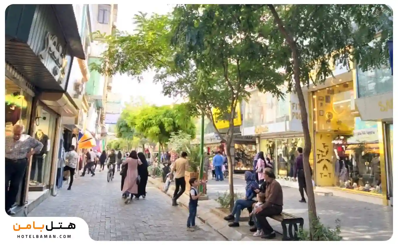 عکس بازار جنت مشهد