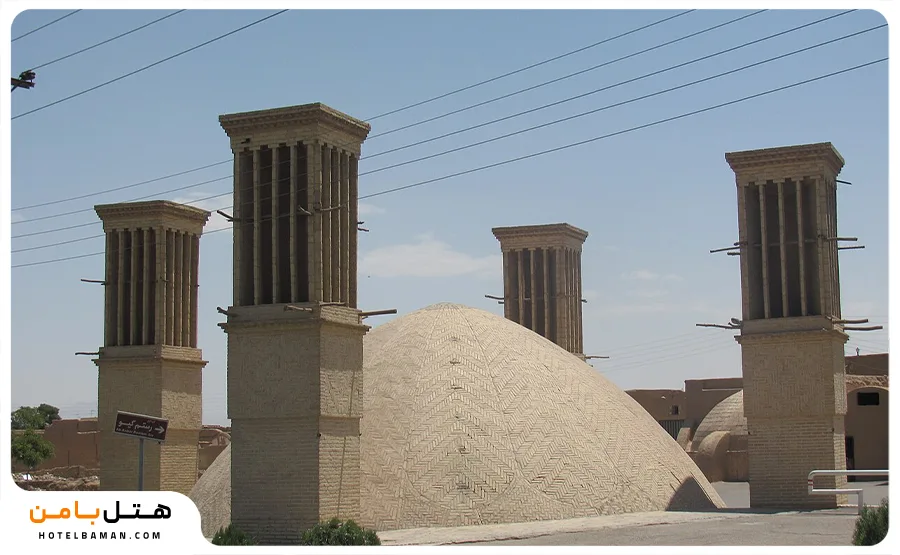 عکس از آب‌انبار رستم قشم