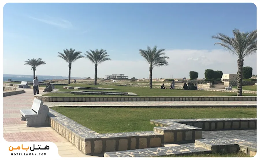 عکس از پارک ساحلی آفتاب قشم
