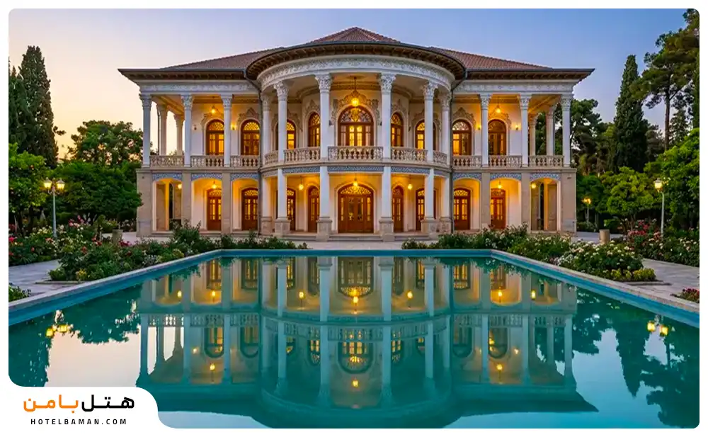 تصویر عمارت شاپوری شیراز