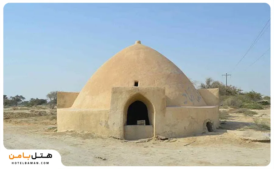 عکس از آب‌انبار بی‌بی قشم