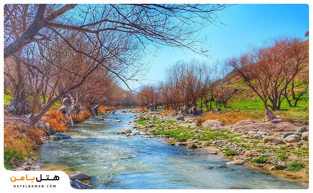 تصویر رودخانه جاجرود لواسان تهران