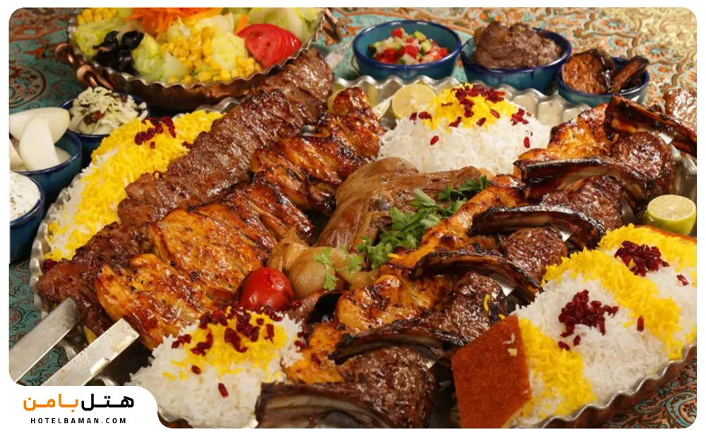 عکس رستوران باغ ایرانی دربند تهران