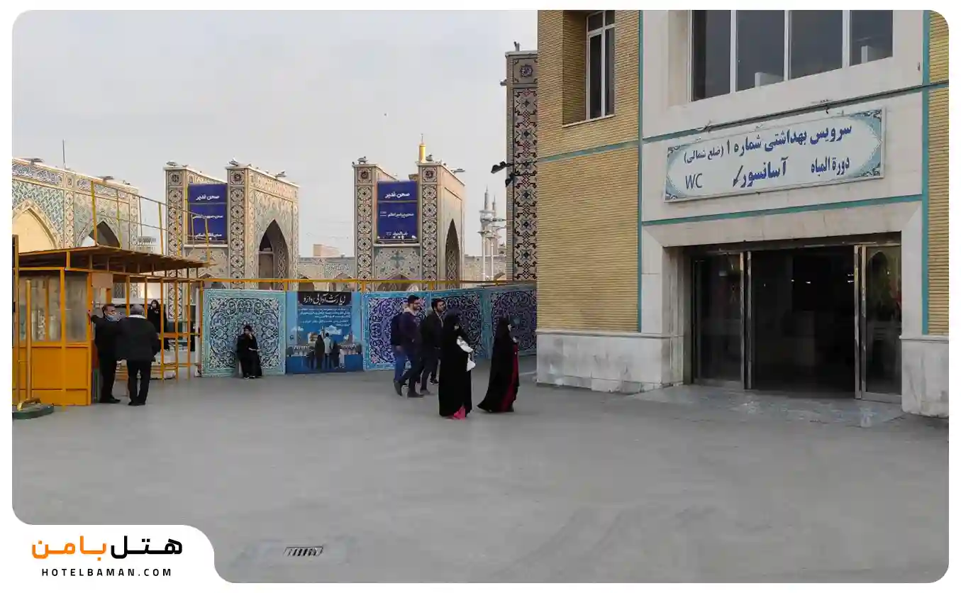 نمای بیرونی بازار غدیر مشهد