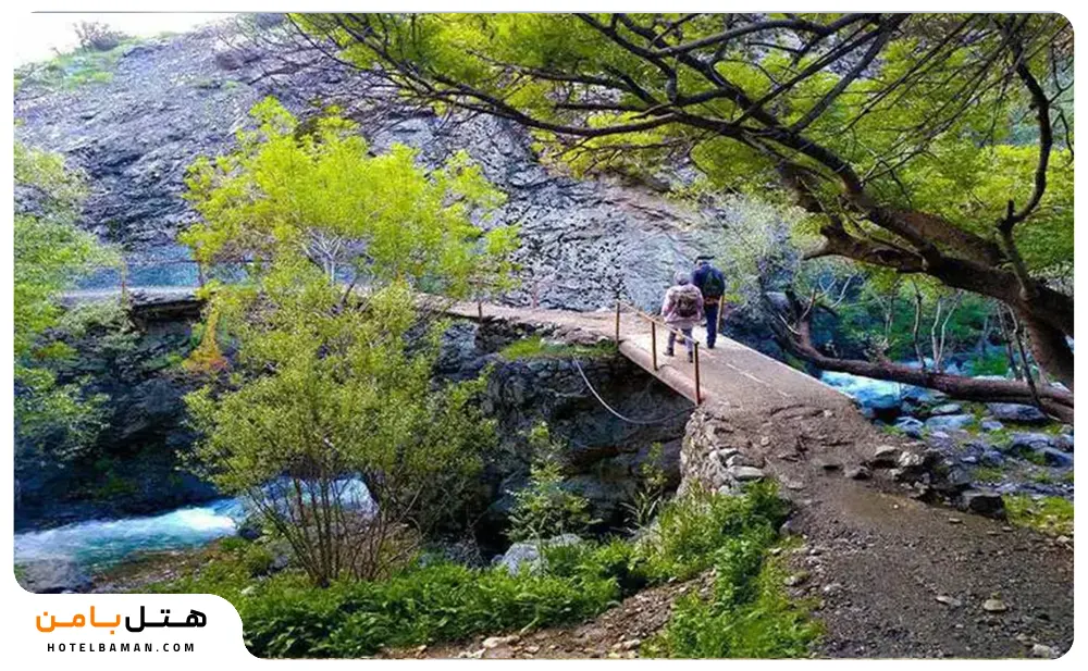 تصویر رودخانه درکه تهران