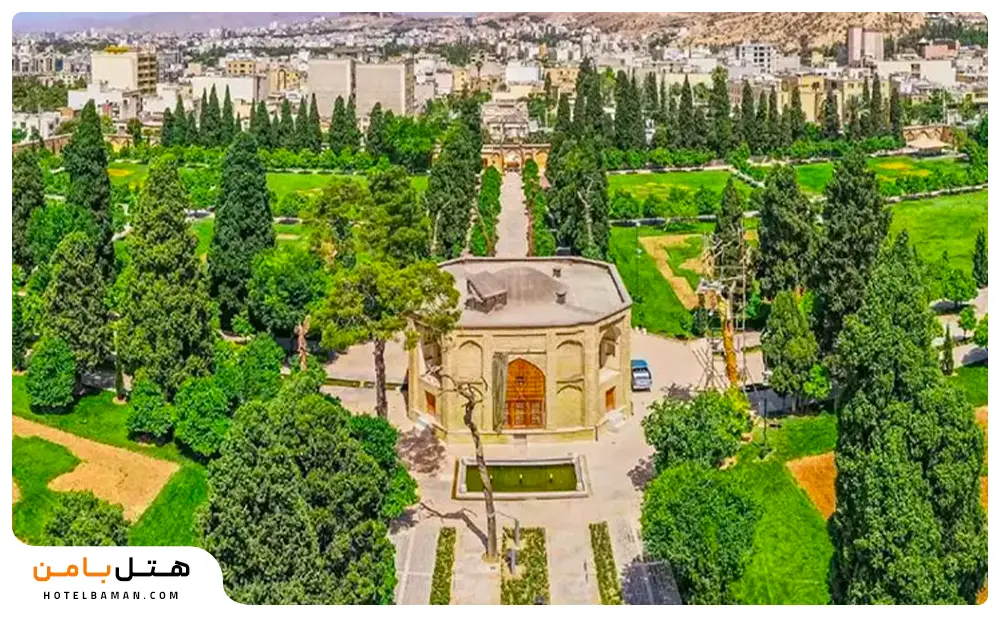 تصویر باغ جهان نما شیراز