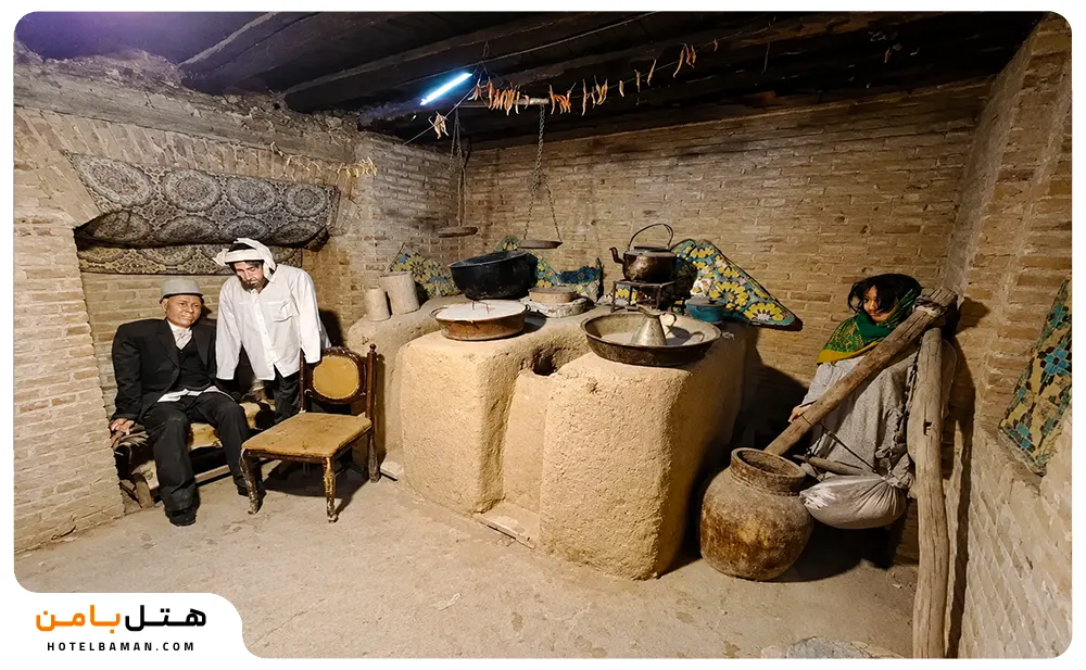تصویر مطبخ خانه داروغه مشهد