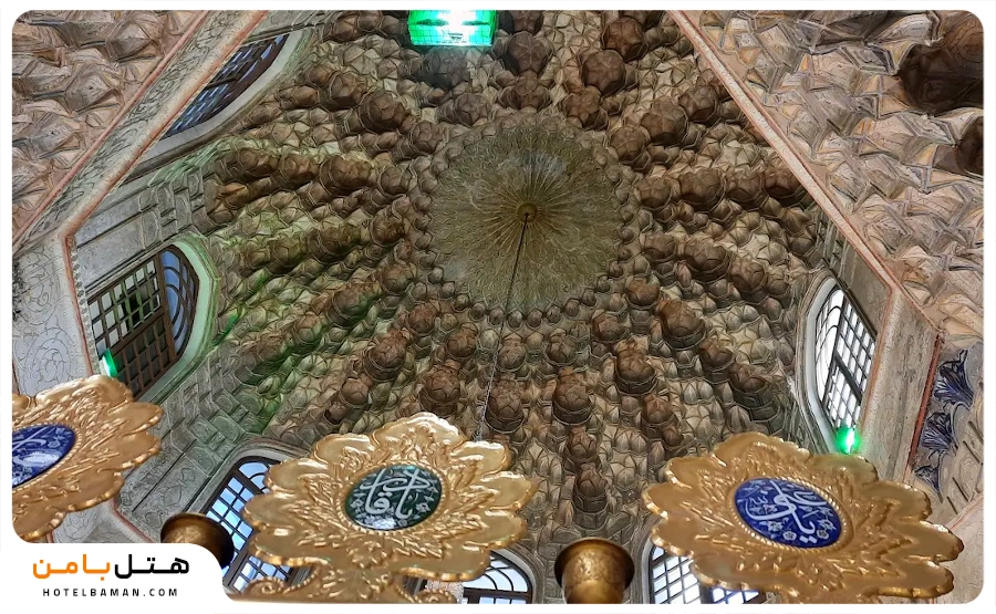 تصویر گنبد خشتی مشهد