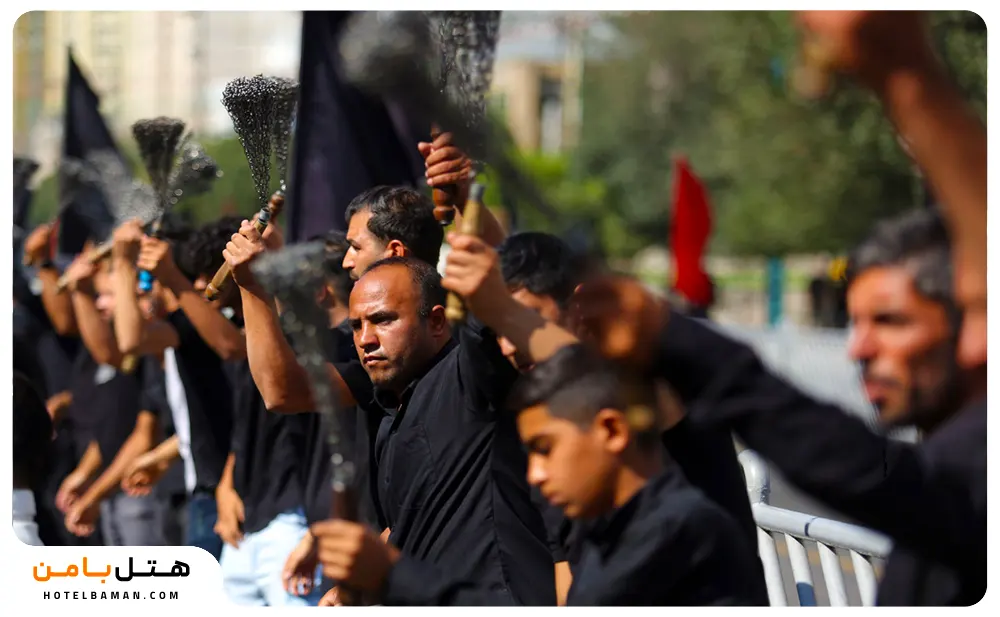 عکس عزاداری روز تاسوعا مشهد