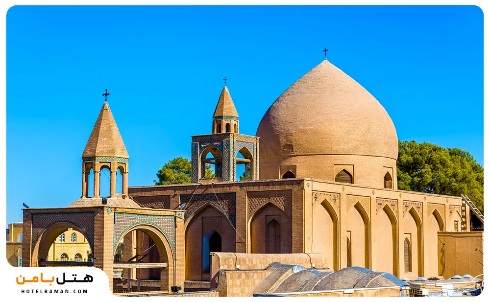 تصویر گنبد کلیسای وانک اصفهان