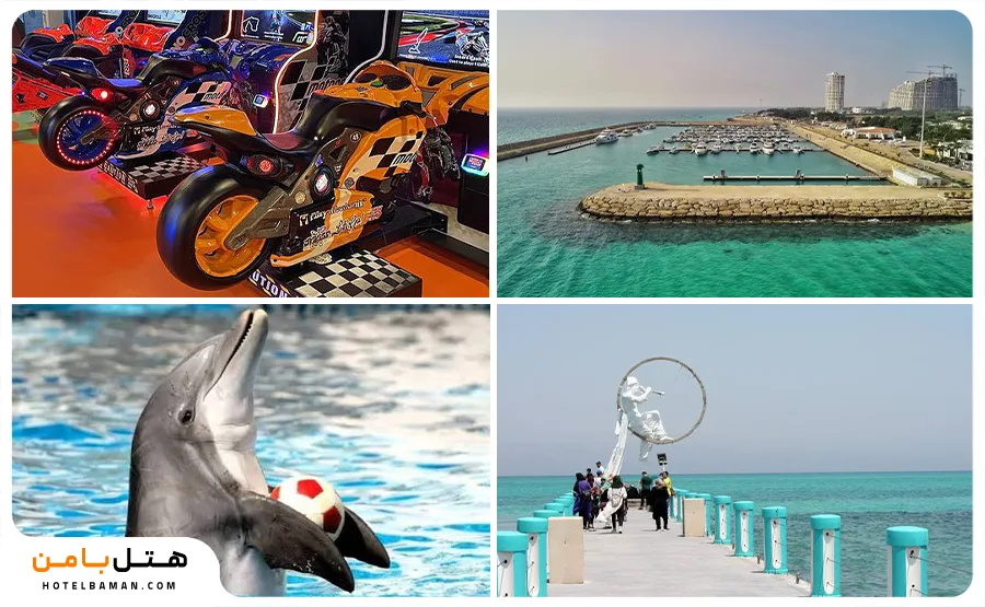 تصویر جاهای دیدنی نزدیک بازار مرجان کیش