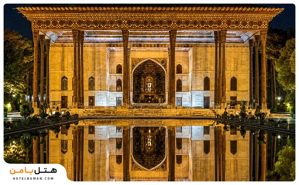 تصویر شاخص کاخ چهلستون اصفهان