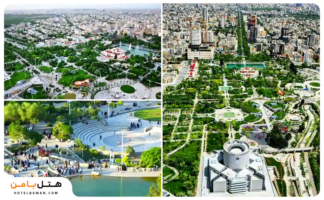 عکس شاخص پارک کوهسنگی مشهد