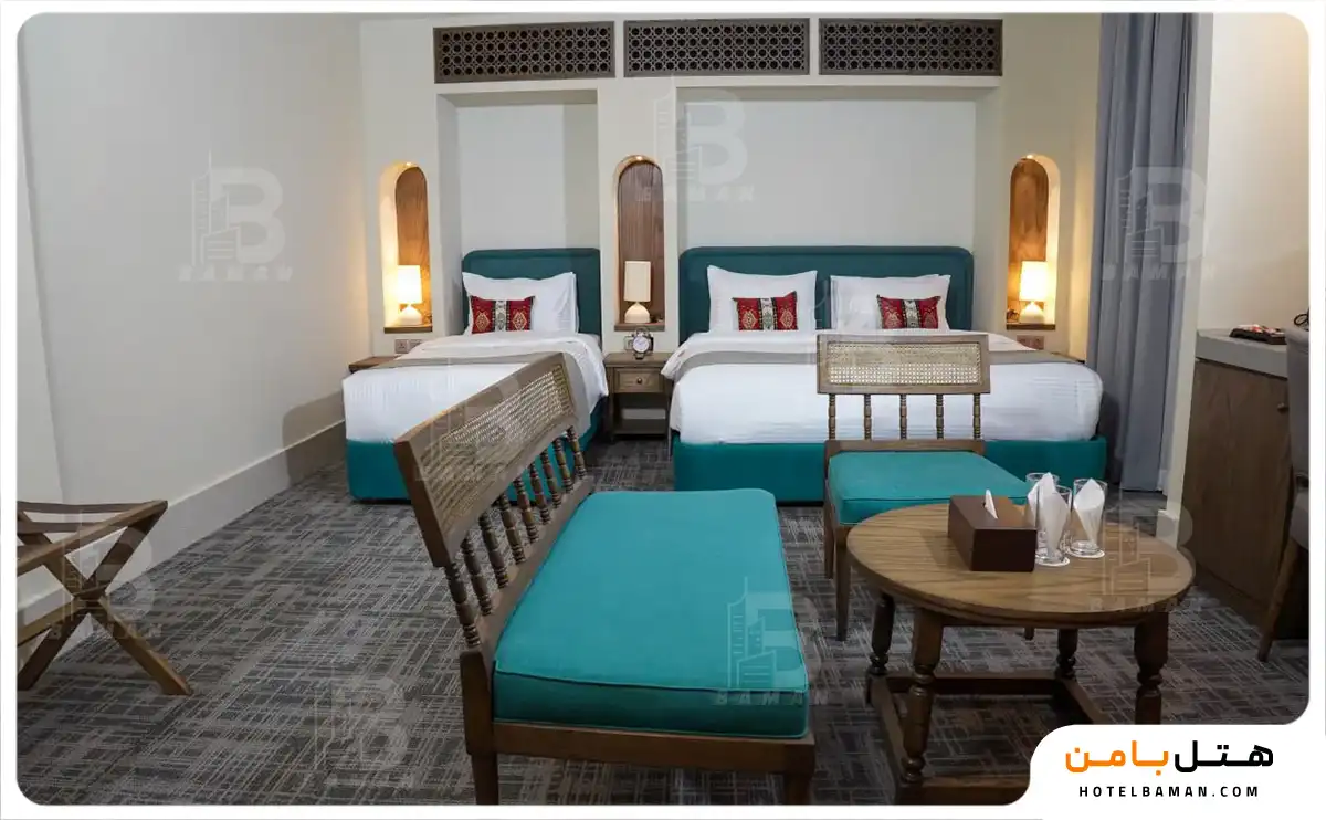 اتاق کانکت چهار نفره فمیلی روم (اقامت با صبحانه)