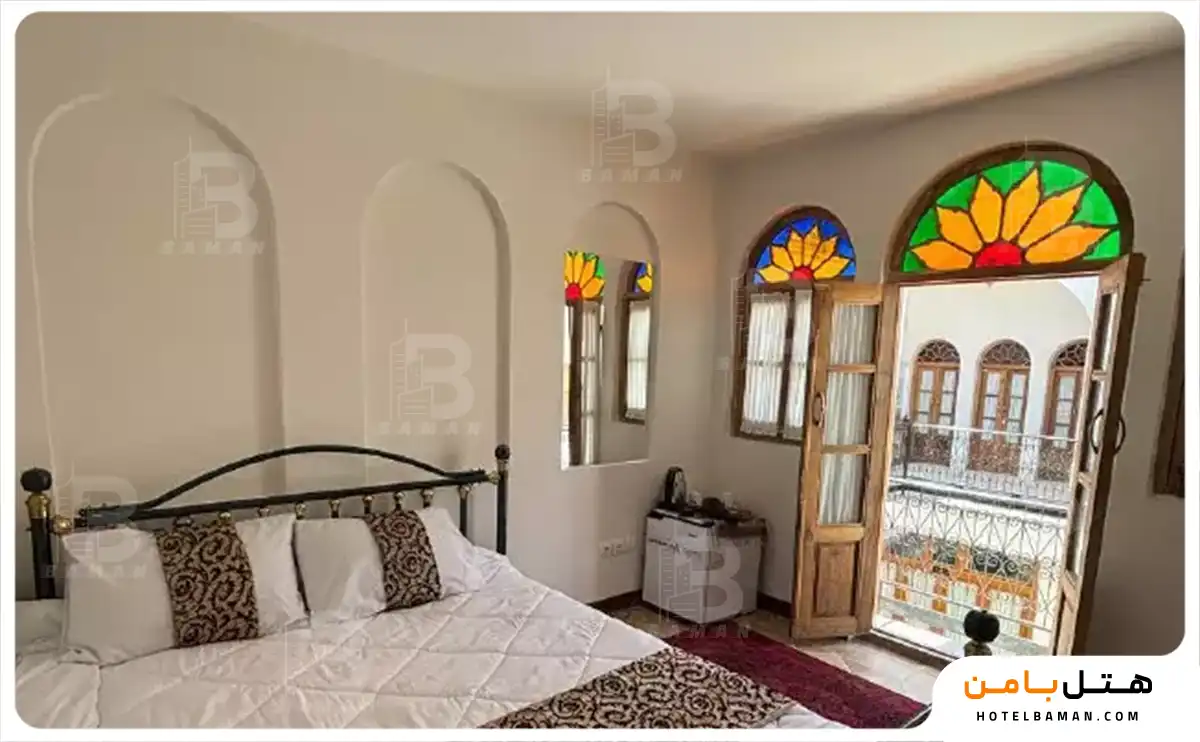 اتاق دو تخته دبلvip(حیاط اختصاصی) (اقامت با صبحانه) — نرخ پایه